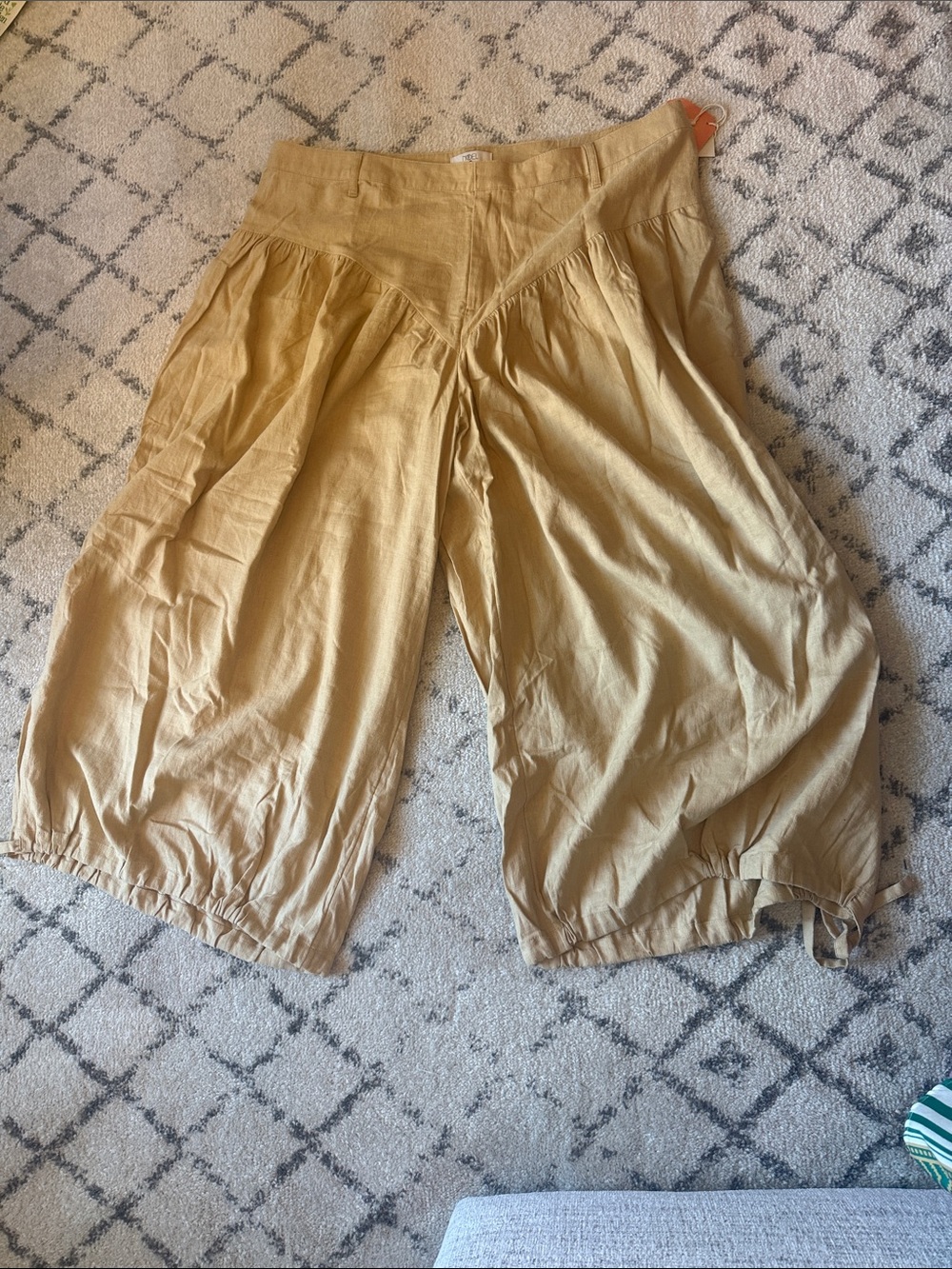 Khaki Harem Pants